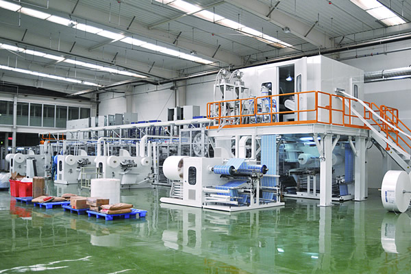 The Bottom Of Sanitary Pad’s Production Lines