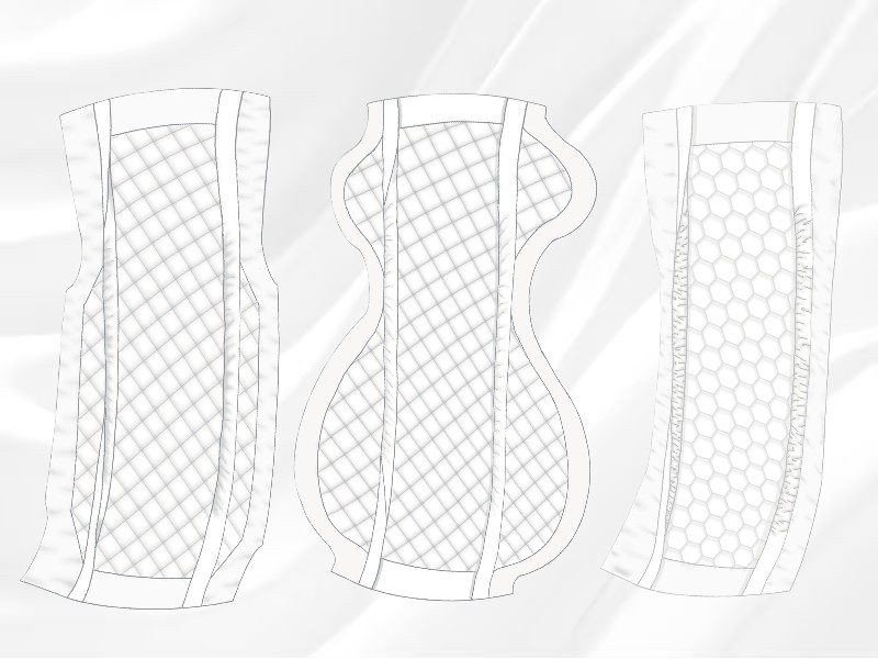 Straight Incontinence Pad