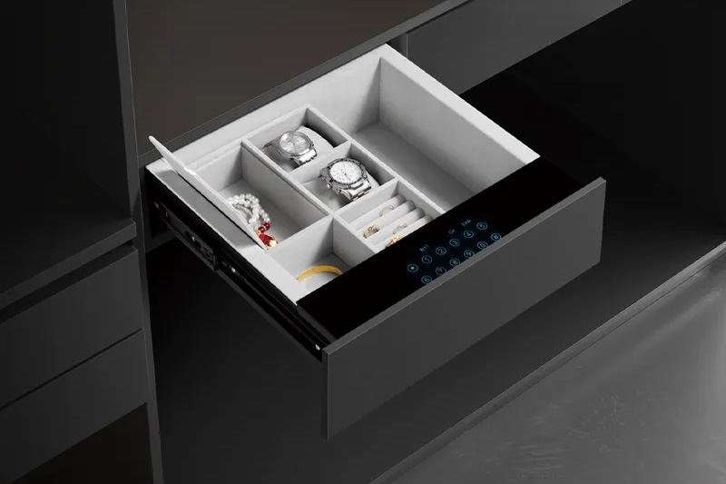 Smart Password Drawer-style Jewelry Box