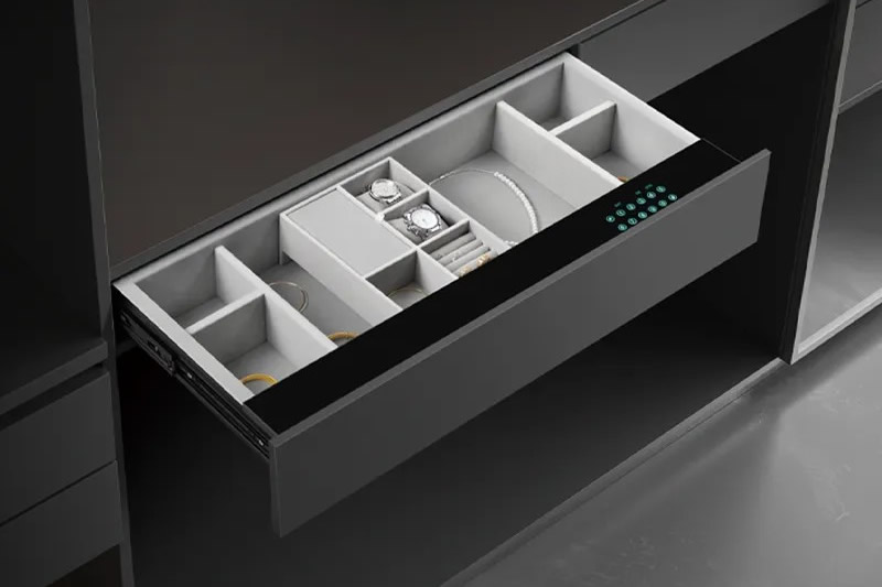 Smart Password Drawer-style Jewelry Box